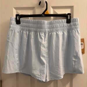 Asics Women's Light Blue Athletic Shorts NWT